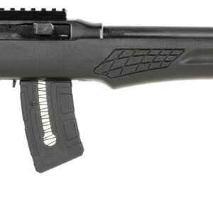 Rossi RS22W2111-TH RS22 Semi-Auto 22 WMR 10+1 21" Threaded Barrel, Black, Fixed Synthetic Stock