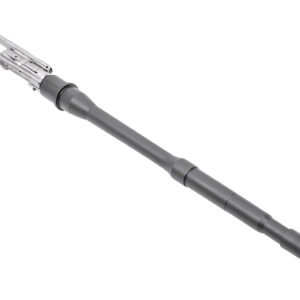 CMMG 22D7C6C Replacement Barrel Kit with Bolt Carrier Group, 22 LR 16.10" Threaded, Black Nitride Chromoly Steel, Fits AR-15/Mk4