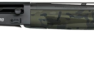 Mossberg 85166 940 Pro 12 Gauge 9+1 3" 24", Tungsten Gray Optic Cut Rec, Black Multicam Synthetic Furniture, Adj. Shim Stock, Gold Oversized Controls, HiViz Fiber Optic Sight, Ext. Chokes