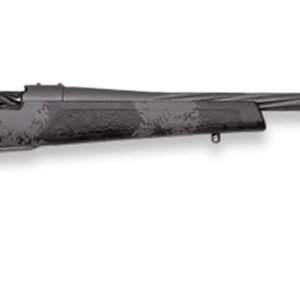 Weatherby MLW01N7MMBR2B Mark V Live Wild 7mm BC 3+1 20" Carbon Gray Cerakote Fluted Threaded Barrel & Drilled & Tapped Receiver, Black w/Gray Accents Fixed Polymer Stock, Right Hand