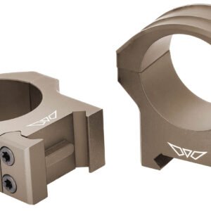 Warne 8502TM HyperLite    Matte Black MagnaFusion Alloy 1" Tube High Dovetail MOA Fits Compatible w/ Tikka T3/T3x Factory Dovetail