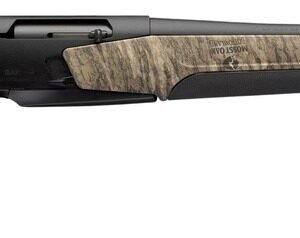 Browning 039029229 BAR MK4 Hunter Full Size 300 Win Mag 3+1 24" Matte Blued Steel Barrel &  Aluminum Alloy Drilled & Tapped Receiver, Mossy Oak Bottomland Adj Shim Synthetic Stock