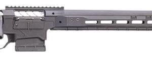 Seekins Precision 11710511F Havak Hit Pro M3 22 Creedmoor 24" Black Heavy Contour Threaded Barrel, Black Armorer Anodized Aluminum Receiver w/Picatinny Rail, Arca Rail Forend, Adjustable Folding Black