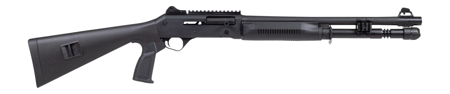 Panzer Arms PAM4TSSB M4 Semi-Auto 3" 5+1 18.50" Black Barrel, Black Aluminum Receiver w/Picatinny Rail, Black Fixed Synthetic Stock, Black Polymer Grip