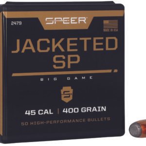 Speer 2479 Hot-Cor  45Cal 400gr Soft Point Flat Nose 50 Per Box/5 Case