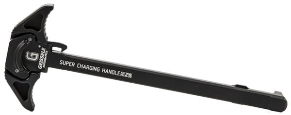 Geissele Automatics 05476B Super  AR-10 Black Black Hardcoat Anodized 7075-T6 Aluminum Ambidextrous Hand