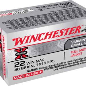 WIN 22M 40GR FMJ 50RD